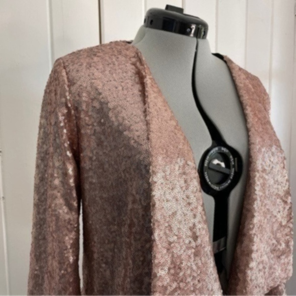 Design History Rose Gold Sequin Jacket​​​